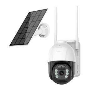 4G Sim 4Mp Solar Powered CCTV Outdoor Security Camera with Solar Panel Built-in Battery | Surveillance for Agriculture | Remote Area | Construction Site | Garden (4MP 4G Solar Pan Tilt)